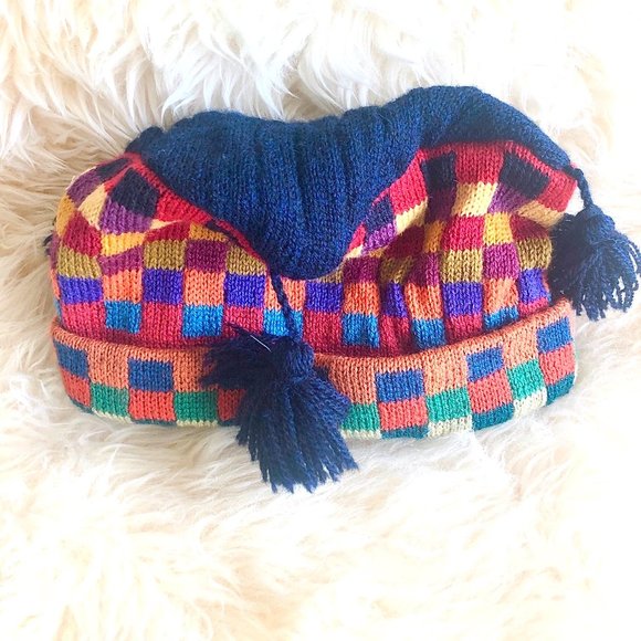 New Tuulevi Design Colorful Wool Scarf & Hat Set - Picture 8 of 9